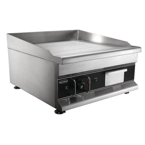 Combisteel Plaque à Frire Électrique | Chromé | 3kW | 500x520x310(h)mm