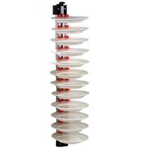 Combisteel Porte-Assiettes 9 Assiettes | Modèle Murale | 70x(h)800mm