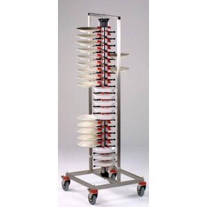 Combisteel Chariot Porte-Assiettes | 84 Assiettes | 600x600x1860(h)mm