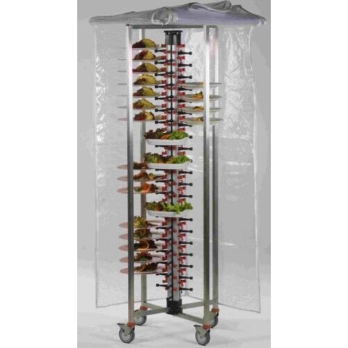 Combisteel Housse pour Chariot Porte-Assiettes Pliable | 48 Assiettes