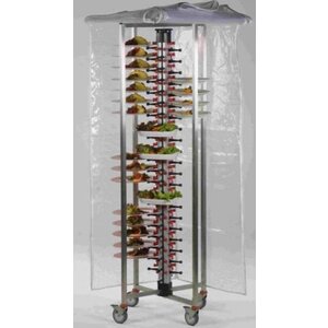 Combisteel Housse pour Chariot Porte-Assiettes Pliable | 60 Assiettes