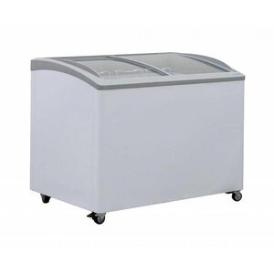 Combisteel Congélateur à Glace | Couvercle en Verre Coulissant | 1044x694x850(h)mm
