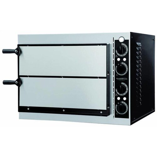 Combisteel Four à Pizza Électrique Double | 2 Pizza Ø320mm | 230V | 568x500x430(h)mm