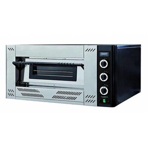 Combisteel Four à Pizza Gaz | 4 Pizza Ø300mm | 230V | 1000x1062x560(h)mm