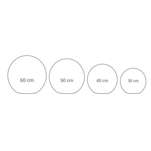 Lumisky Boule Lumineuse Bobby | 5W (Batterie) Multicolore | Disponibles en 4 Tailles