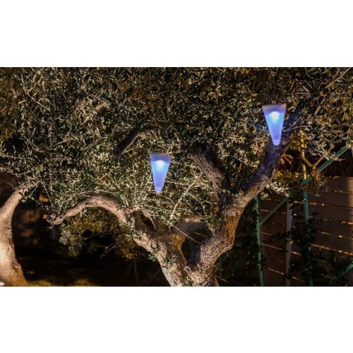 Lumisky Balise Lumineuse Solaire | Hang Creamy | 0,75W | Blanc Froid | Par 12 Pièces Lumisky Balise Lumineuse Solaire | Hang Creamy | 0,75W | Blanc Froid | Par 12 Pièces