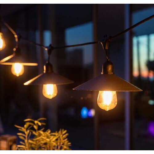 Lumisky Guirlande Lumineuse Vinty Light | 10 Ampoules | 11W | 7m Lumisky Guirlande Lumineuse Vinty Light | 10 Ampoules | 11W | 7m