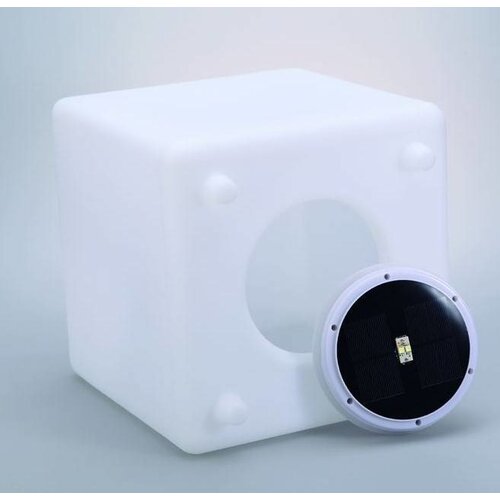 Lumisky Cube Lumineux Solaire Casy 30cm | 1,5W | Multicolore