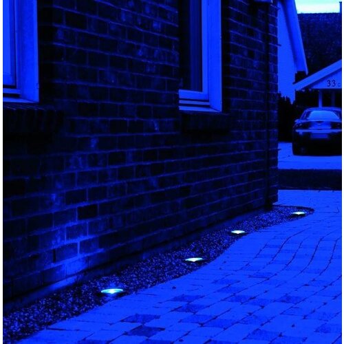 Lumisky Spot Lumineux Solaire Spoty 14x14x5cm |  0,07W | Blanc Froid | Par 12 Pièces