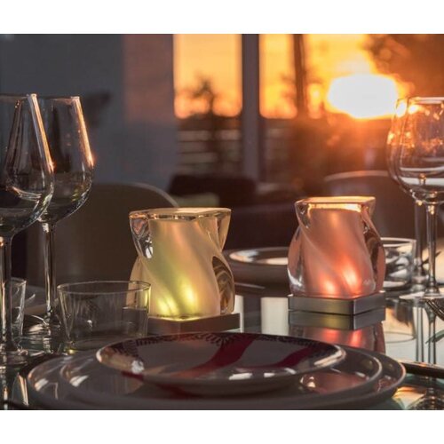 Lumisky Centre de Table Twisty | 0,5W (Batterie) | Multicolore | Par 2 Pièces