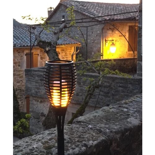 Lumisky Torche Imitation Flamme | 6,2W (Batterie) | Blanc Chaud