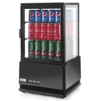 Vitrine Réfrigérée Sur Table | 58 Litres | 3 Étagères | 452x406x(H)816mm