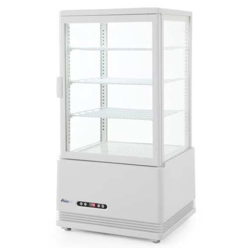 Hendi Vitrine Réfrigérée Sur Table | 68 LITRES | Sans Condensation | 3 étagères | 452x406x(H)891mm Hendi Vitrine Réfrigérée Sur Table | 68 LITRES | Sans Condensation | 3 étagères | 452x406x(H)891mm