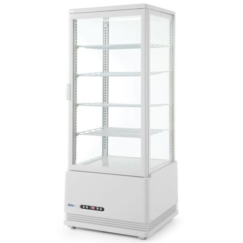 Hendi Vitrine Réfrigérée Sur Table | 98 LITRES | Sans Condensation | 4 étagères | 452x406x(H)1116mm Hendi Vitrine Réfrigérée Sur Table | 98 LITRES | Sans Condensation | 4 étagères | 452x406x(H)1116mm