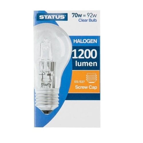 CHRselect Ampoule Halogène | Éco Classique à Vis | 70W