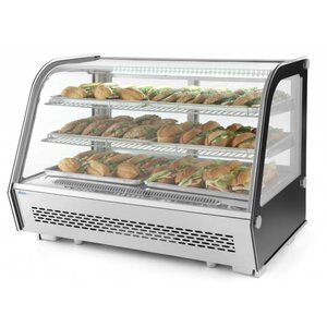 Hendi Vitrine Réfrigérée Sur Table | 160 Litres | lumières LED | 850x568x(H)686mm