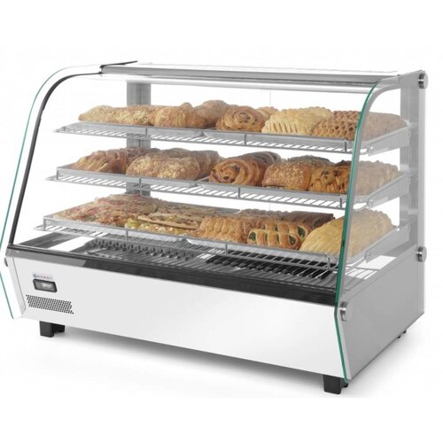 Hendi Vitrine Chauffante | 3 Niveaux | 160 Litres | 857x568x(v)686mm Hendi Vitrine Chauffante | 3 Niveaux | 160 Litres | 857x568x(v)686mm