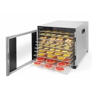 Hendi Déshyrateur Profi Line | 1kW | 10 Plateaux | 417x535x430(h)mm