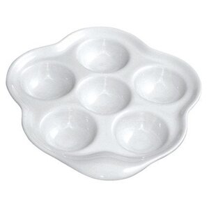 CHRselect Poelon à 6 Escargots Porcelaine | avec Oreille | Ø160mm