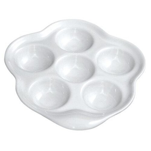 CHRselect Poelon à 6 Escargots Porcelaine | avec Oreille | Ø160mm