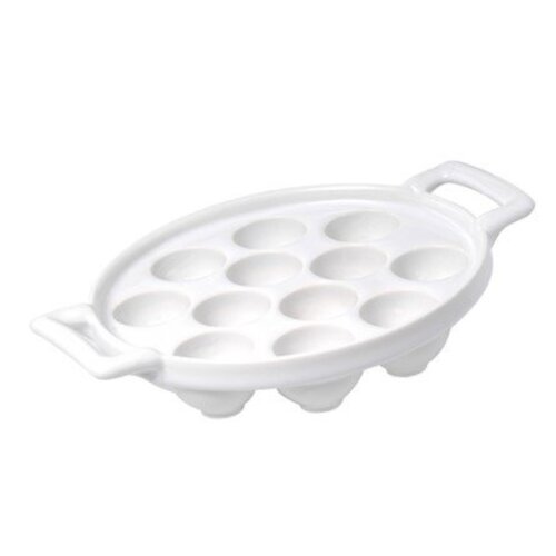 CHRselect Poelon à 12 Escargots | Porcelaine avec Anses | Ø160mm