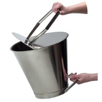 Seau de Graisse INOX | Avec Couvercle | 17 Litres