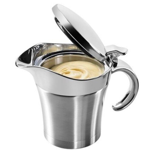 Emga Saucière Inox | Doube Paroi | Avec Couvercle | 500ml Emga Saucière Inox | Doube Paroi | Avec Couvercle | 500ml