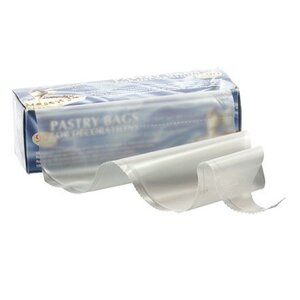 Emga Poche Patissiere Jetable | Plastique Transparent | 40cm | 100 Pièces