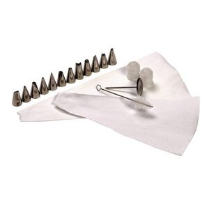 Emga Set de 18 Douilles inox | en Boite Plastique