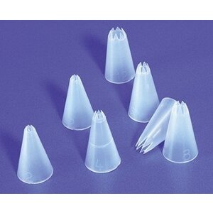 Emga Set de 7 Douilles 6 - 16 mm | Nylon | Cannelées