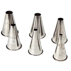 Emga set de 6 Douilles Lisses Inox | Sans Joints | 5,7,9,11,13 et 15mm