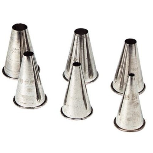 Emga set de 6 Douilles Lisses Inox | Sans Joints | 5,7,9,11,13 et 15mm