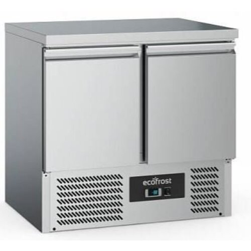 Combisteel Comptoir Réfrigéré Inox | 2 Portes | 240 Litres | 900x700x850(h)mm