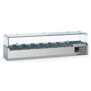 Combisteel Vitrine Réfrigérée Self-Service | 5x GN1/4 | 1200x335x435(h)mm Combisteel Vitrine Réfrigérée Self-Service | 5x GN1/4 | 1200x335x435(h)mm