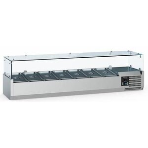 Combisteel Vitrine Réfrigérée Self-Service | 6x GN1/4 | 1400x335x435(h)mm Combisteel Vitrine Réfrigérée Self-Service | 6x GN1/4 | 1400x335x435(h)mm