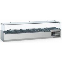 Vitrine Réfrigérée Self-Service | 7x GN1/4 | 1500x335x435(h)mm