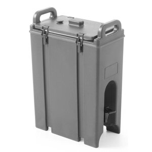 Hendi Conteneur Isotherme à Liquide | 9,4L | 4 Agrafes Robustes | Robinet 90mm du Sol