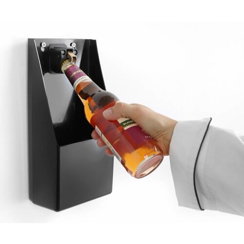 Hendi Décapsuleur avec Collecteur | Plastique | 135x70x295(h)mm Hendi Décapsuleur avec Collecteur | Plastique | 135x70x295(h)mm