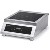 Plaque de cuisson à Induction | Modèle 5000 D XL | 380V | 5000W | 398x515x(H)168mm