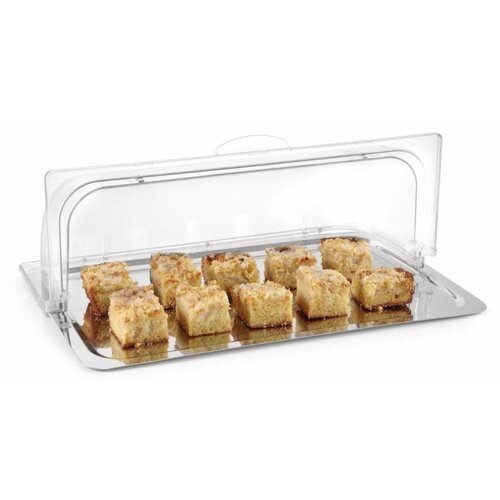 Hendi Couvercle de Présentation Rolltop | GN 1/1 | 540x330x(h)180mm