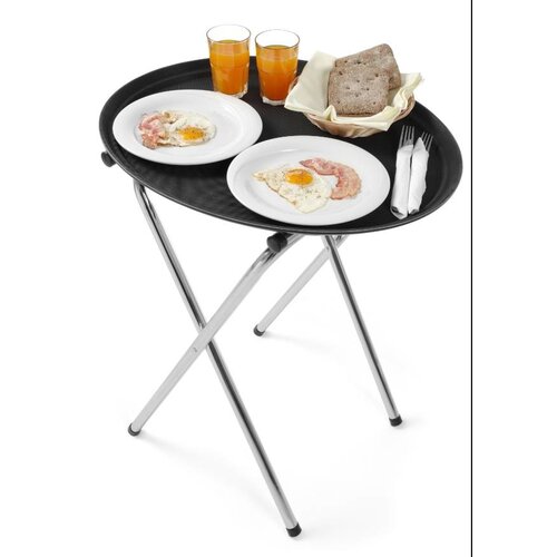 Hendi  Plateau ovale XLNoir | 735x600mm