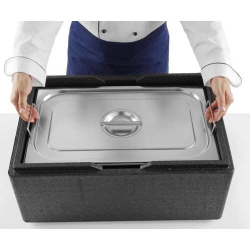 Hendi Bacs Gastronormes Budget Line avec Poignées | 9 Litres | GN 1/1 | 530x325x65mm | 2 Tailles Hendi Bacs Gastronormes Budget Line avec Poignées | 9 Litres | GN 1/1 | 530x325x65mm | 2 Tailles