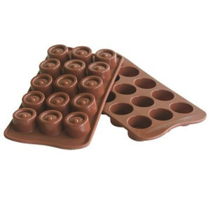 Emga Moule à Chocolat VERTIGO | Silicone | 220x110mm