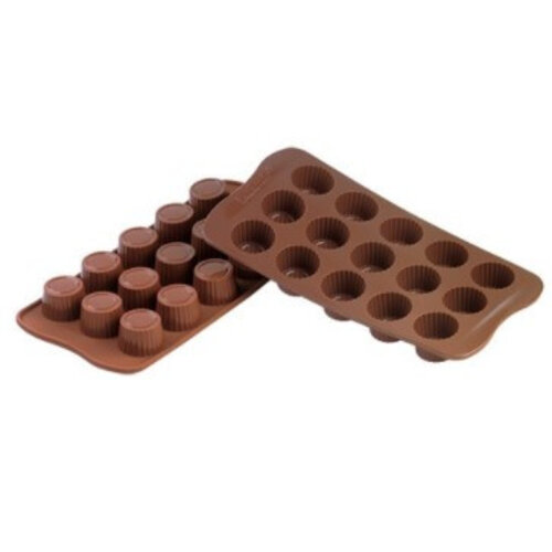Emga Moule à Chocolat PRALINE | Silicone | 220x110mm