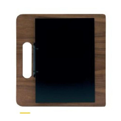 Securit Plaque Porte-Menu | 2 Anneaux | 320x240x50mm Securit Plaque Porte-Menu | 2 Anneaux | 320x240x50mm