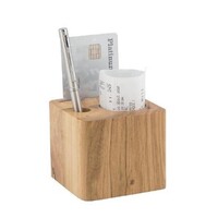Porte-Addition en Bois | 3 Compartiments | 70x80x80mm