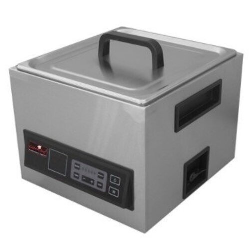 CaterChef Bain Marie GN2/3 | 200(p)mm | Deux Racks de Stockage | 370x340x270(h)mm
