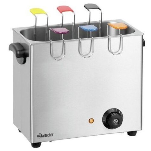 Bartscher Cuiseur à Oeufs INOX | pour 6 Oeufs | 2,6kW | 365x220x290(h)mm