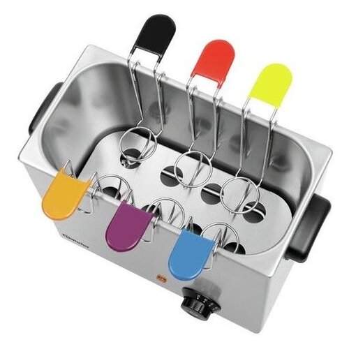 Bartscher Cuiseur à Oeufs INOX | pour 6 Oeufs | 2,6kW | 365x220x290(h)mm