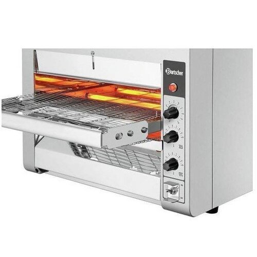 Bartscher Four à Pizza Convoyeur | Ø320mm | 3,5kW | 1045x472x395(h)mm